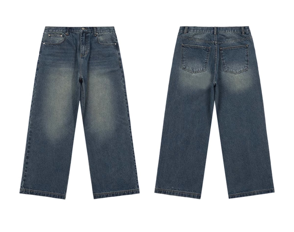 Heavy Wash Denim Pants N125 - NNine