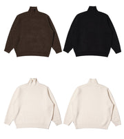 Heavyweight Turtle neck knit sweater N3031 - NNine