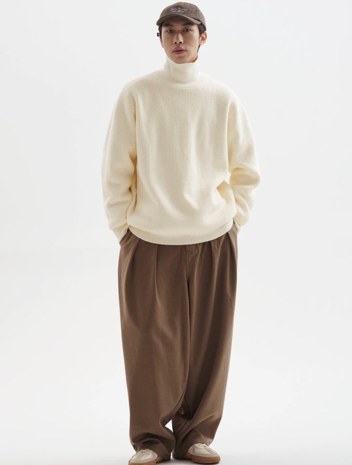 Heavyweight Turtle neck knit sweater N3031 - NNine