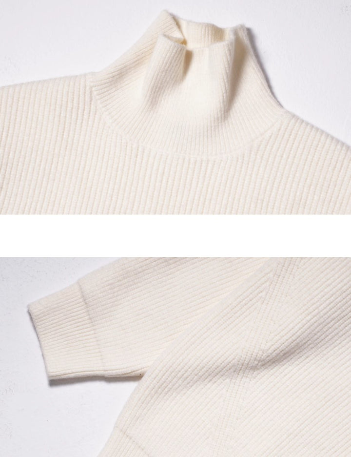 Heavyweight Turtle neck knit sweater N3031 - NNine