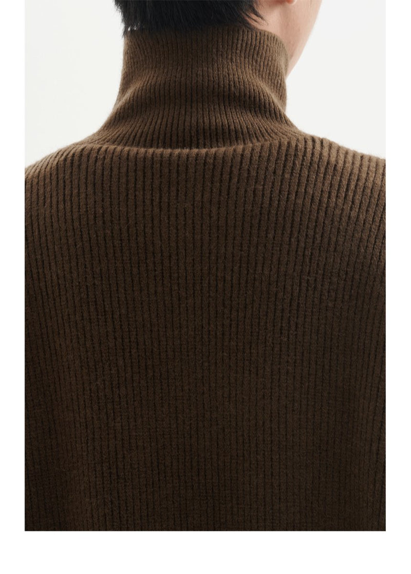 Heavyweight Turtle neck knit sweater N3031 - NNine