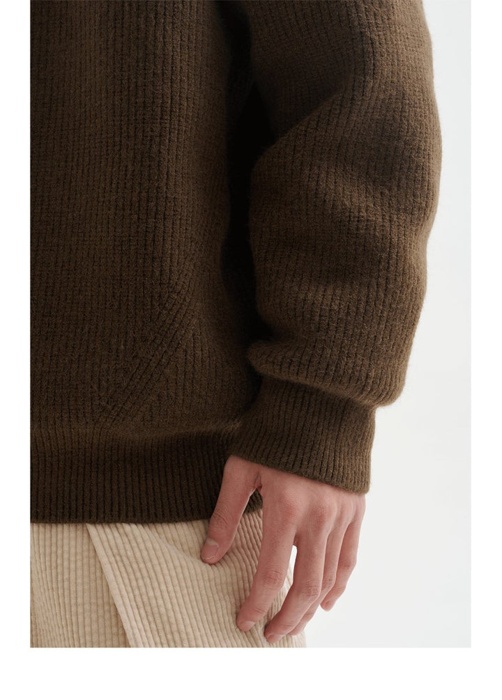Heavyweight Turtle neck knit sweater N3031 - NNine