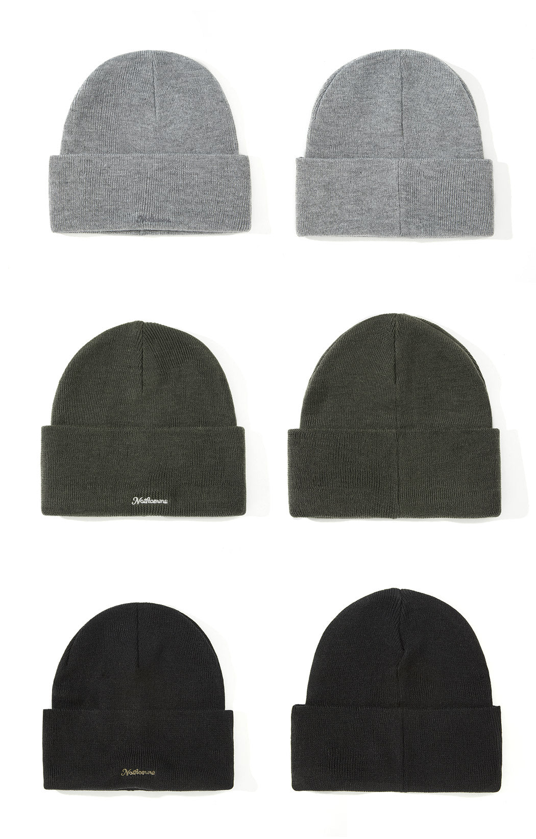 High gauge knit hat N1183 - NNine