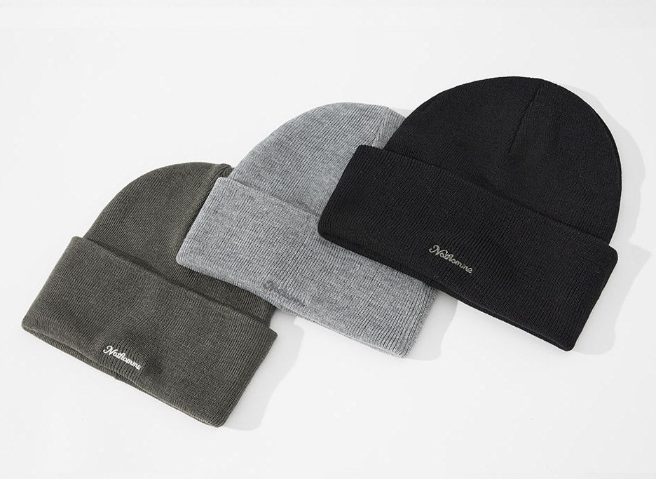 High gauge knit hat N1183 - NNine