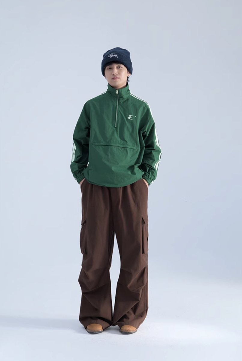 Kangaroo Pocket Half Zip Pullover N22 - NNine