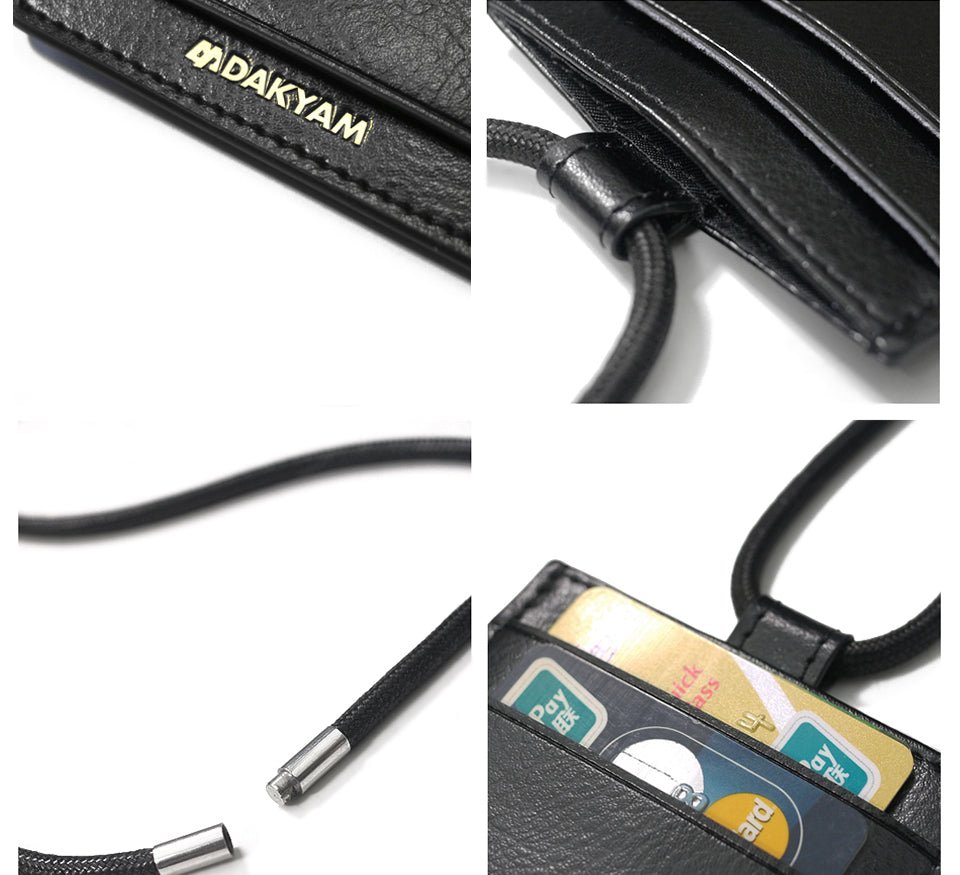 Leather card holder　N2295 - NNine
