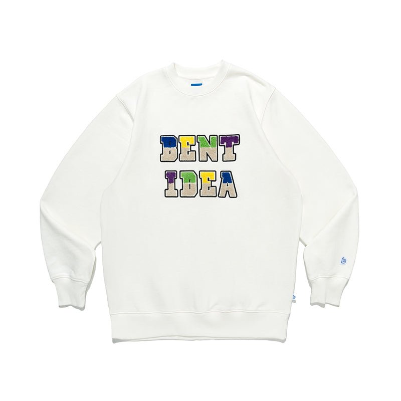 Logo embroidery sweatshirt N3038 - NNine
