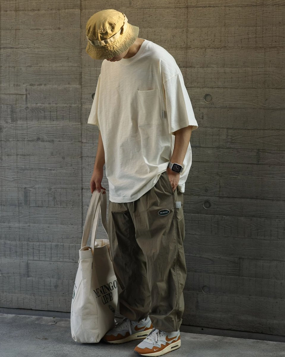 Logo sports casual pants N2512 - NNine