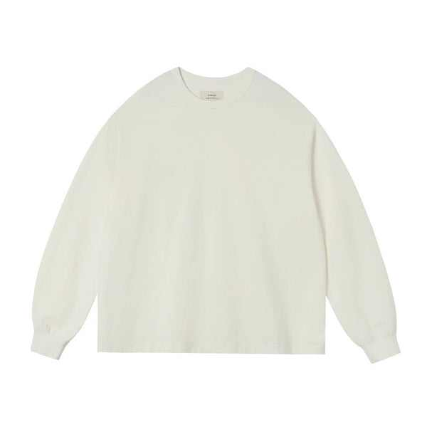 【海島綿】Long-sleeved cotton shirt WN243 - NNine
