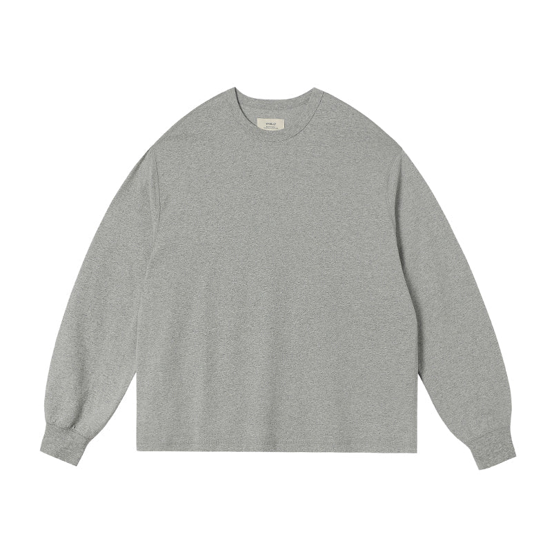 【海島綿】Long-sleeved cotton shirt WN243 - NNine