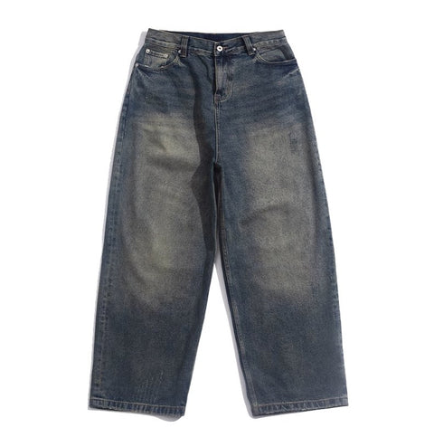 Loose Straight Pants / Wide Heavyweight Denim WN271