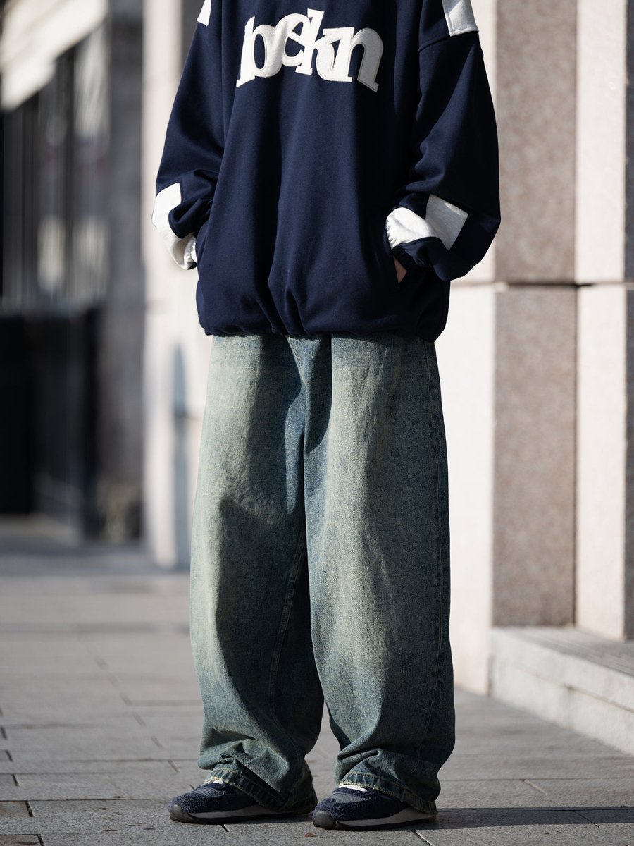 Loose straight pants WN271 - NNine
