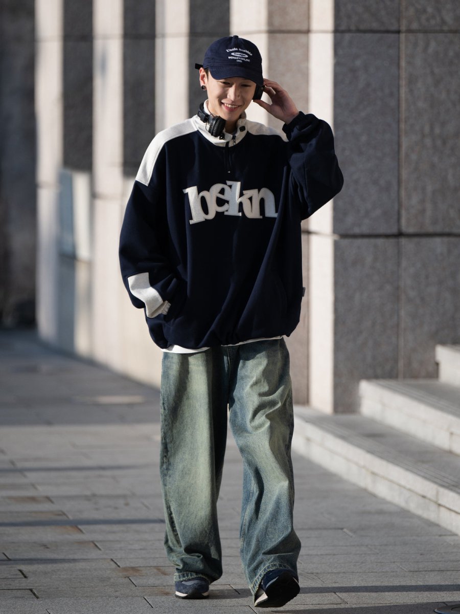 Loose straight pants WN271 - NNine