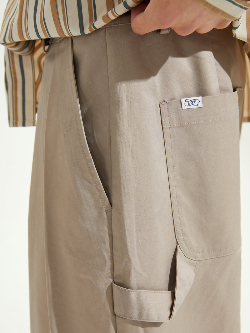 Loose wide tapered pants N906 - NNine