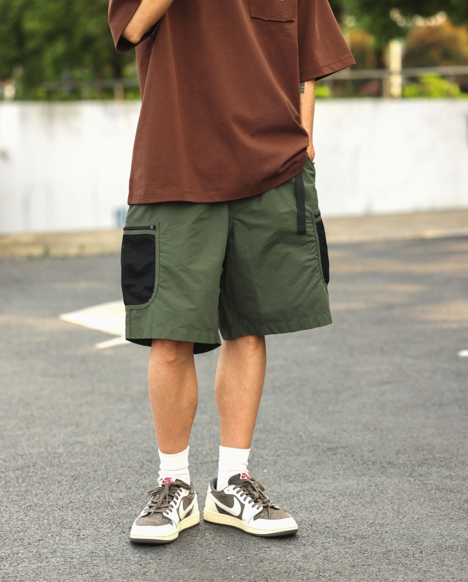 Mesh pocket half pants N2232 - NNine