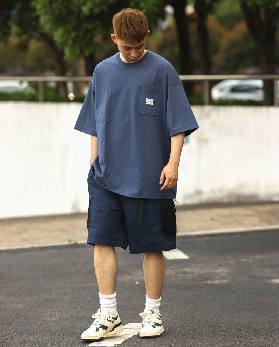 Mesh pocket half pants N2232 - NNine
