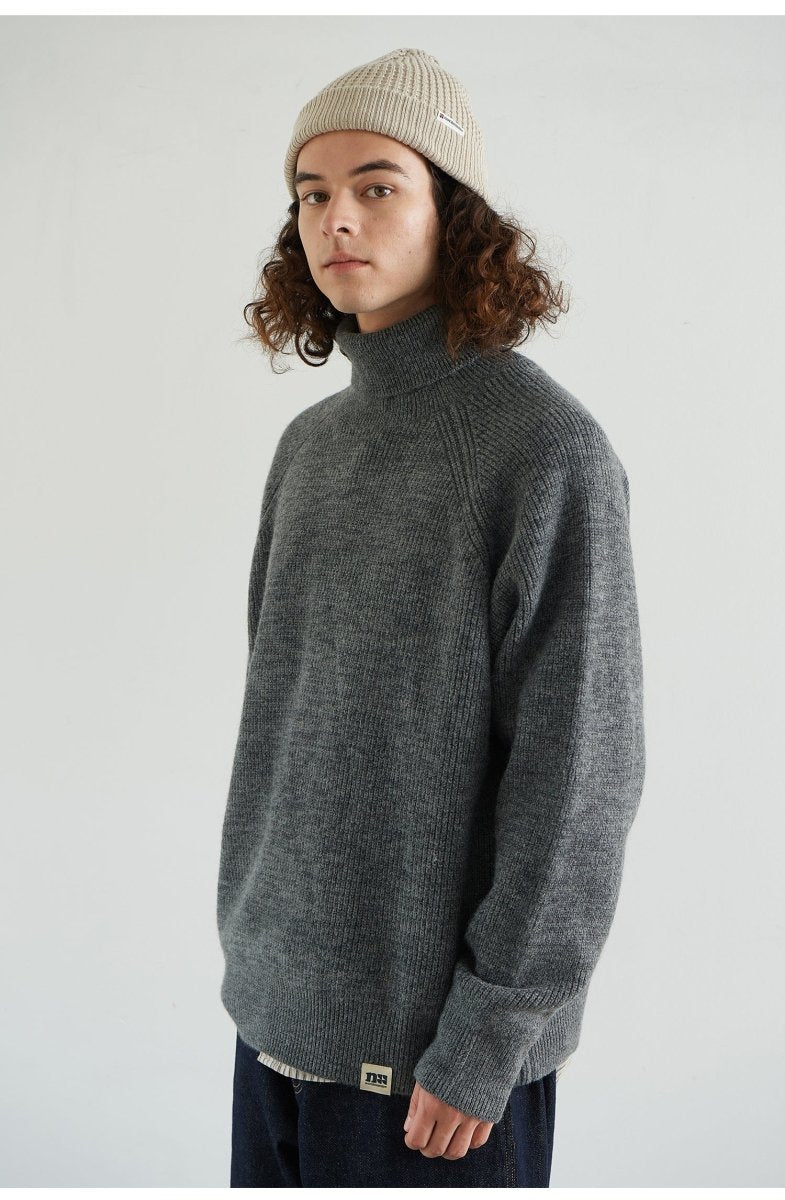 Mock neck knit sweater N2951 - NNine