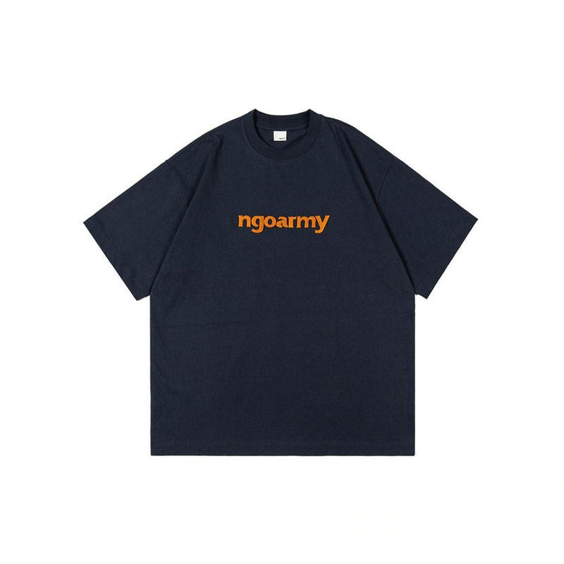 ngoarmy logo T-shirt　N634 - NNine