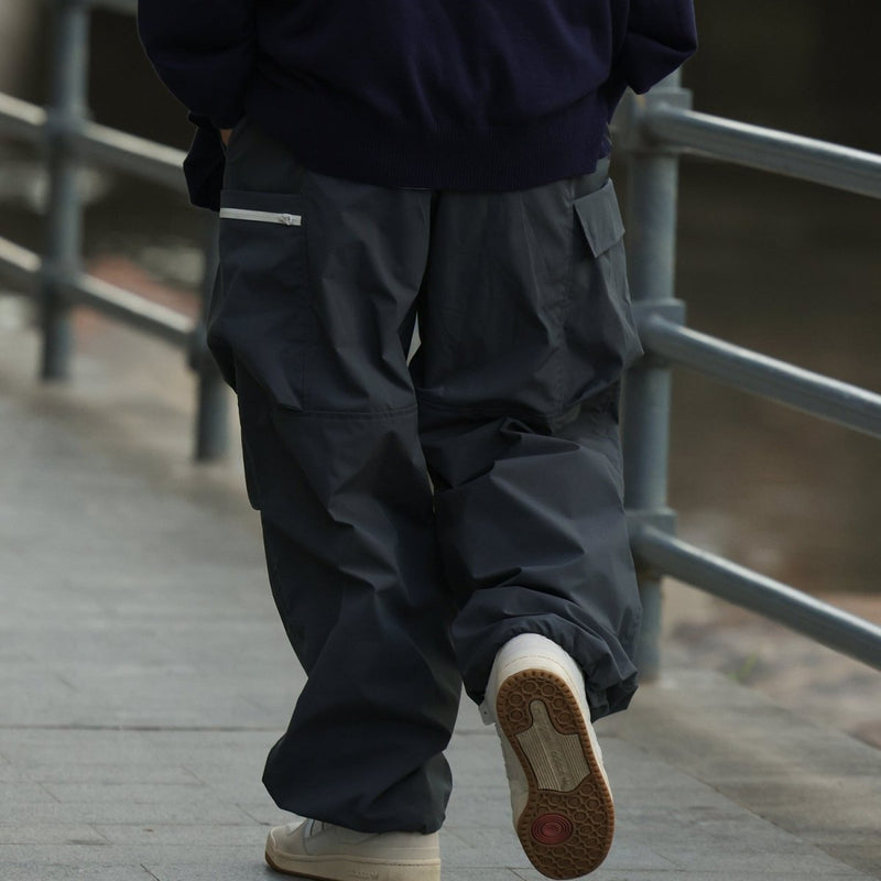 【撥水性】Nylon pants with draw code N2740 - NNine