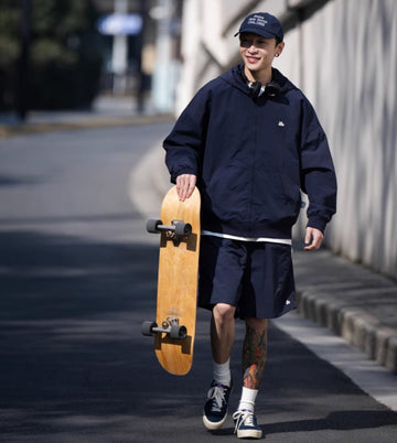 Nylon setup/ tops pants /ナイロンセットアップ N129 – NNine