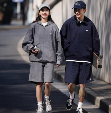 Nylon setup/ tops pants /ナイロンセットアップ N129 – NNine