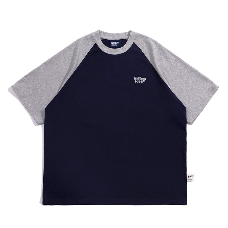 One Point Logo ragran T-shirt N1909 - NNine