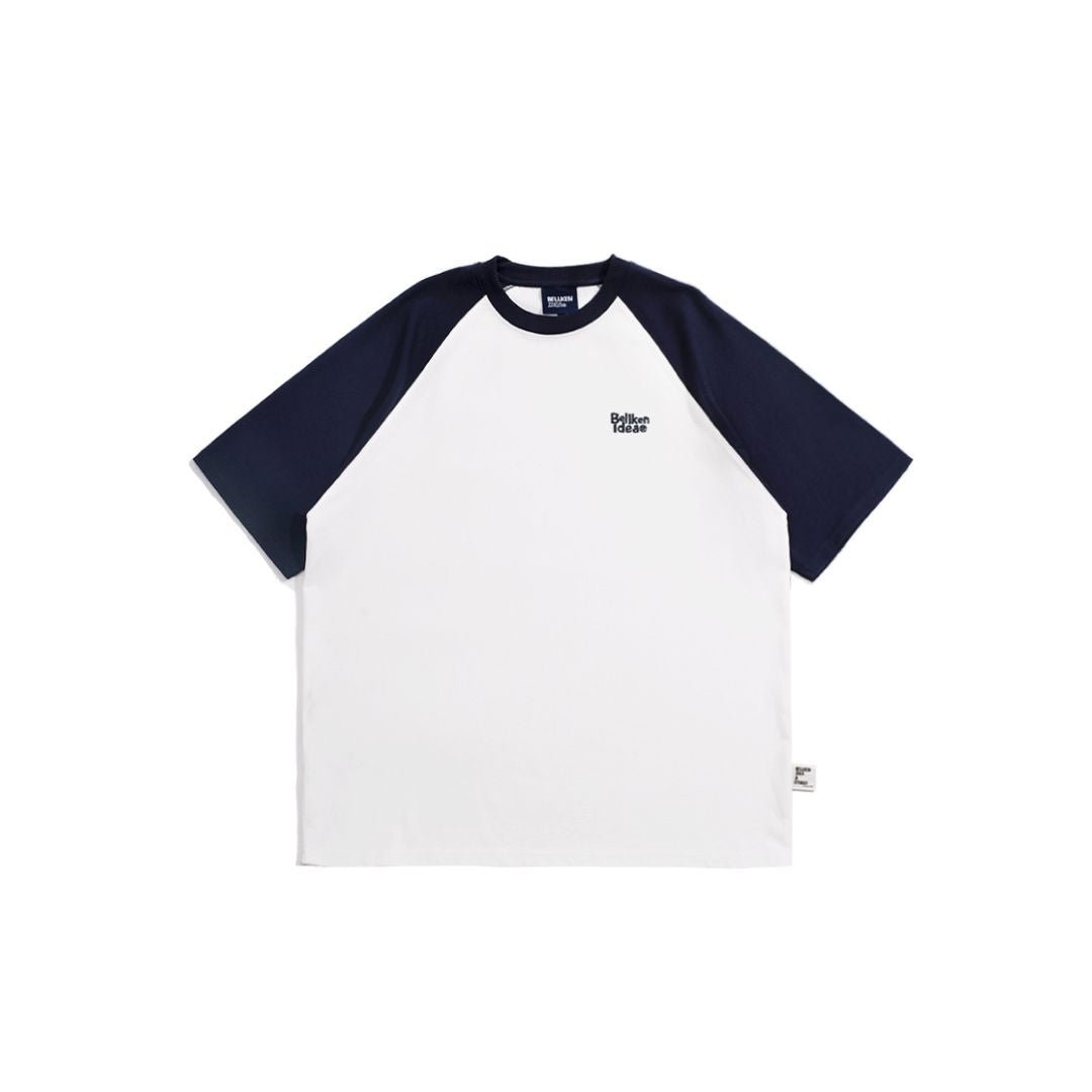 One Point Logo ragran T-shirt N1909 - NNine