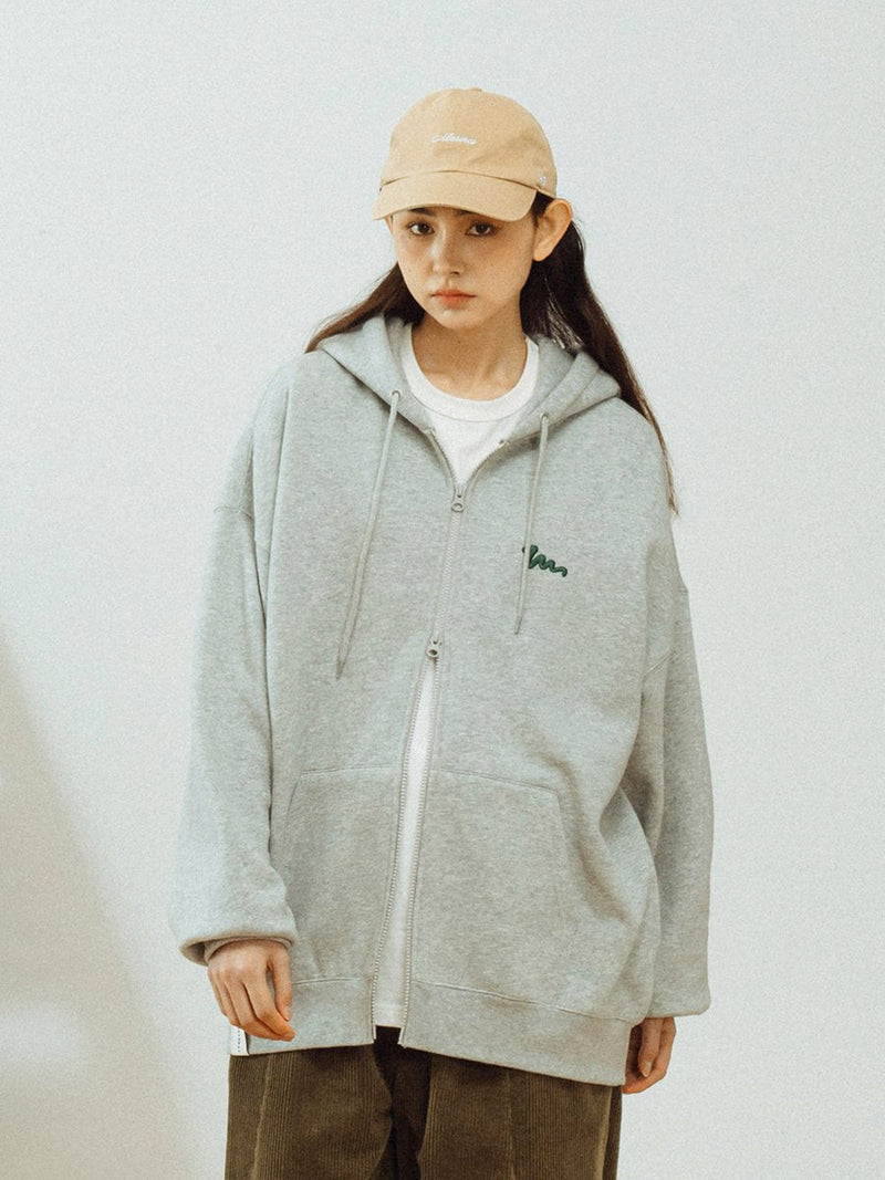 One point zip hoodie N1726 - NNine