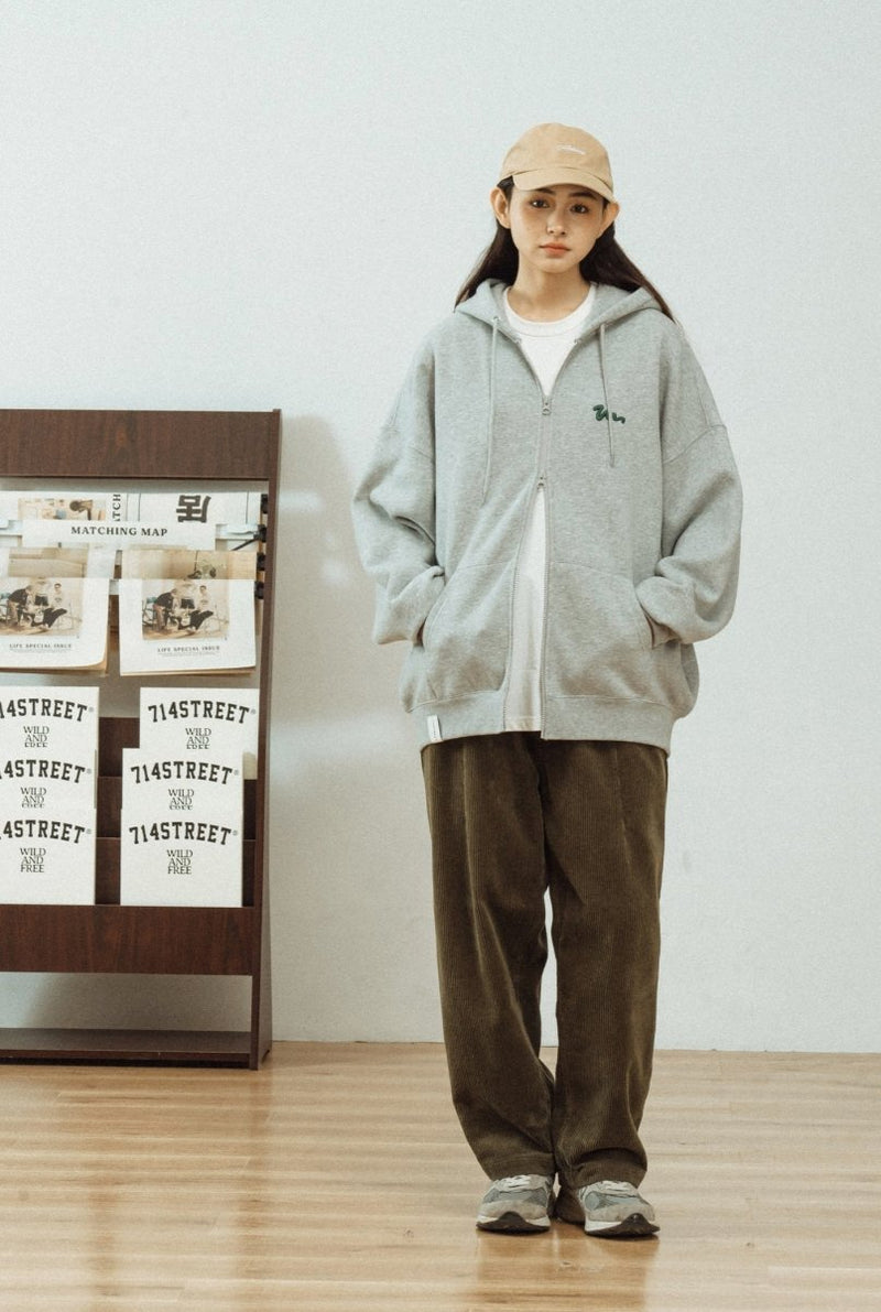 One point zip hoodie N1726 - NNine