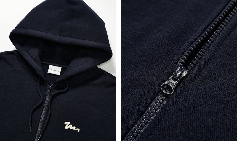 One point zip hoodie N1726 - NNine