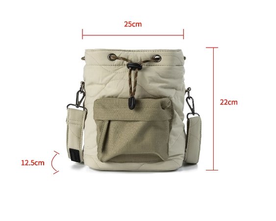 Outdoor quilting shoulder bag N2164 - NNine