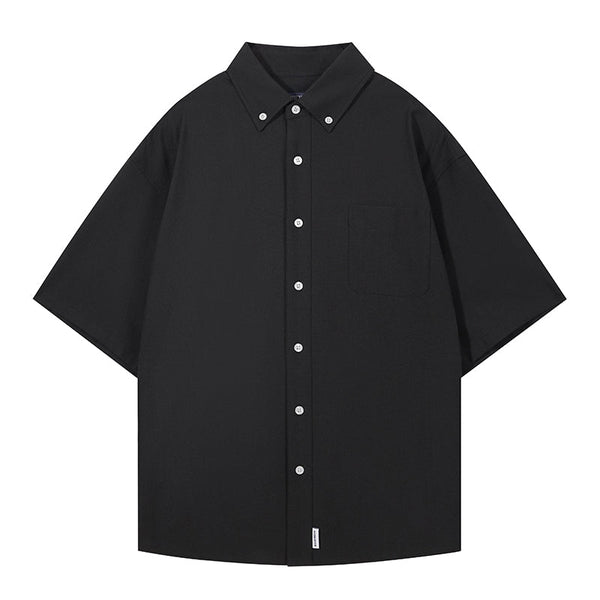 Oversize simple shirt WN136 - NNine