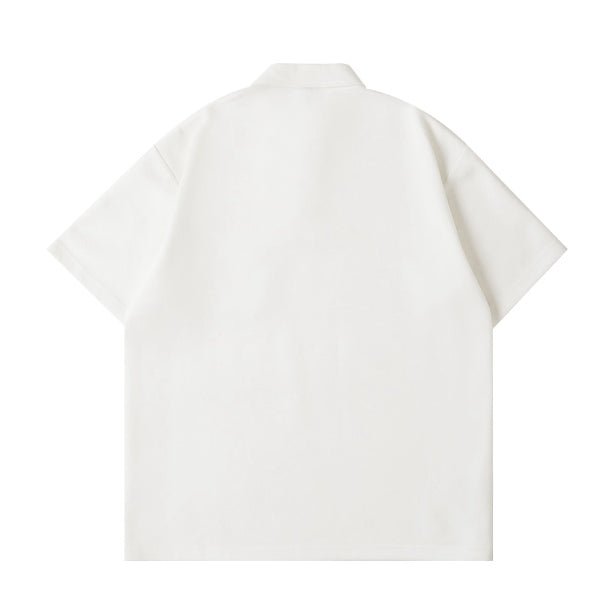 Oversized pocket polo shirt　N682 - NNine