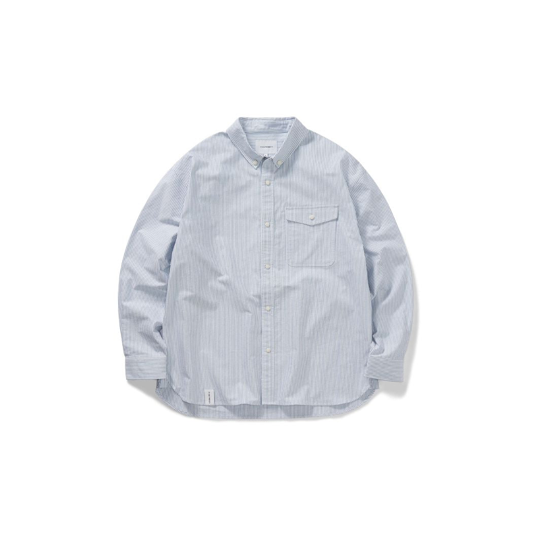 Oxford Striped shirt jacket N2323 - NNine