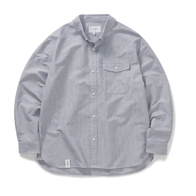Oxford Striped shirt jacket N2323 - NNine