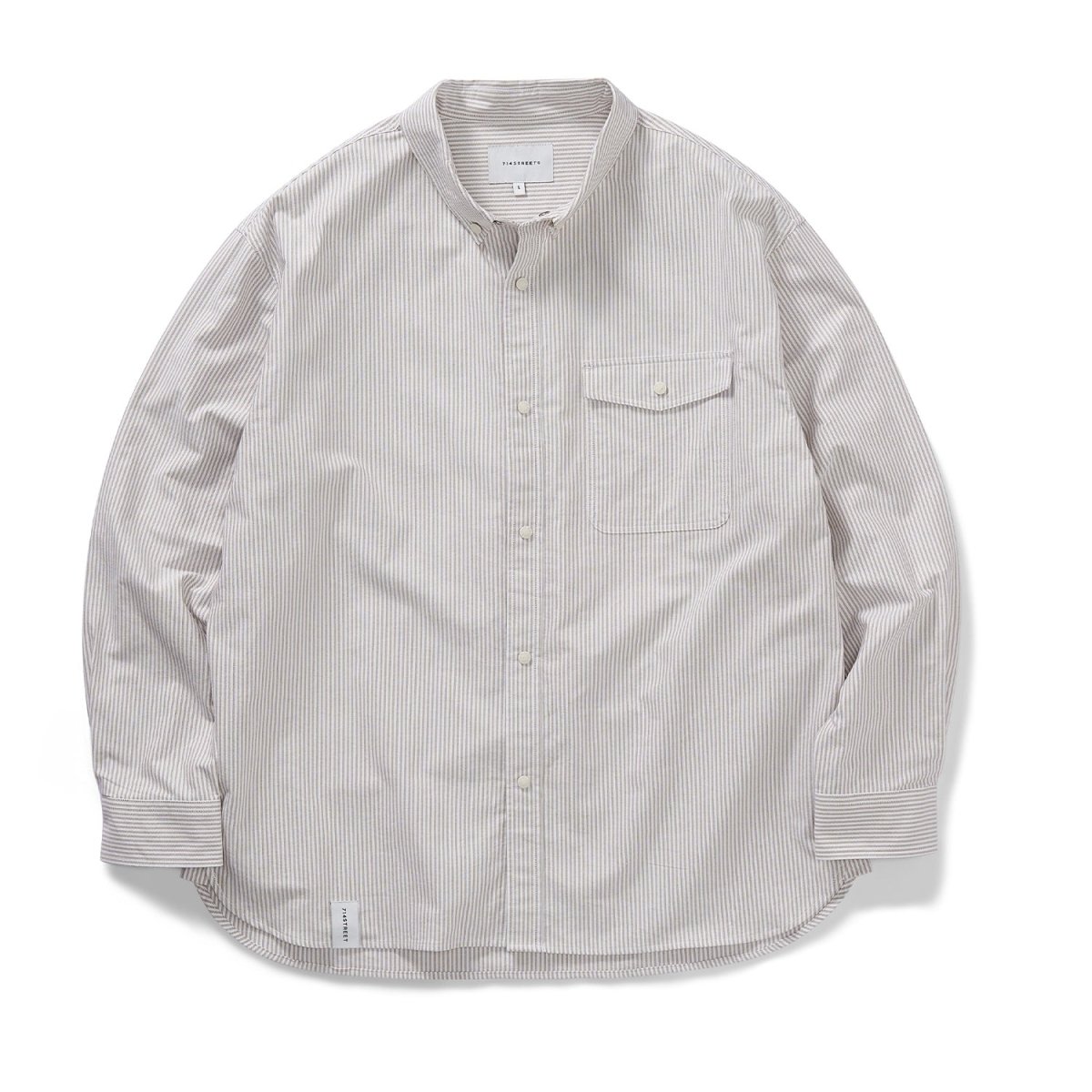Oxford Striped shirt jacket N2323 - NNine