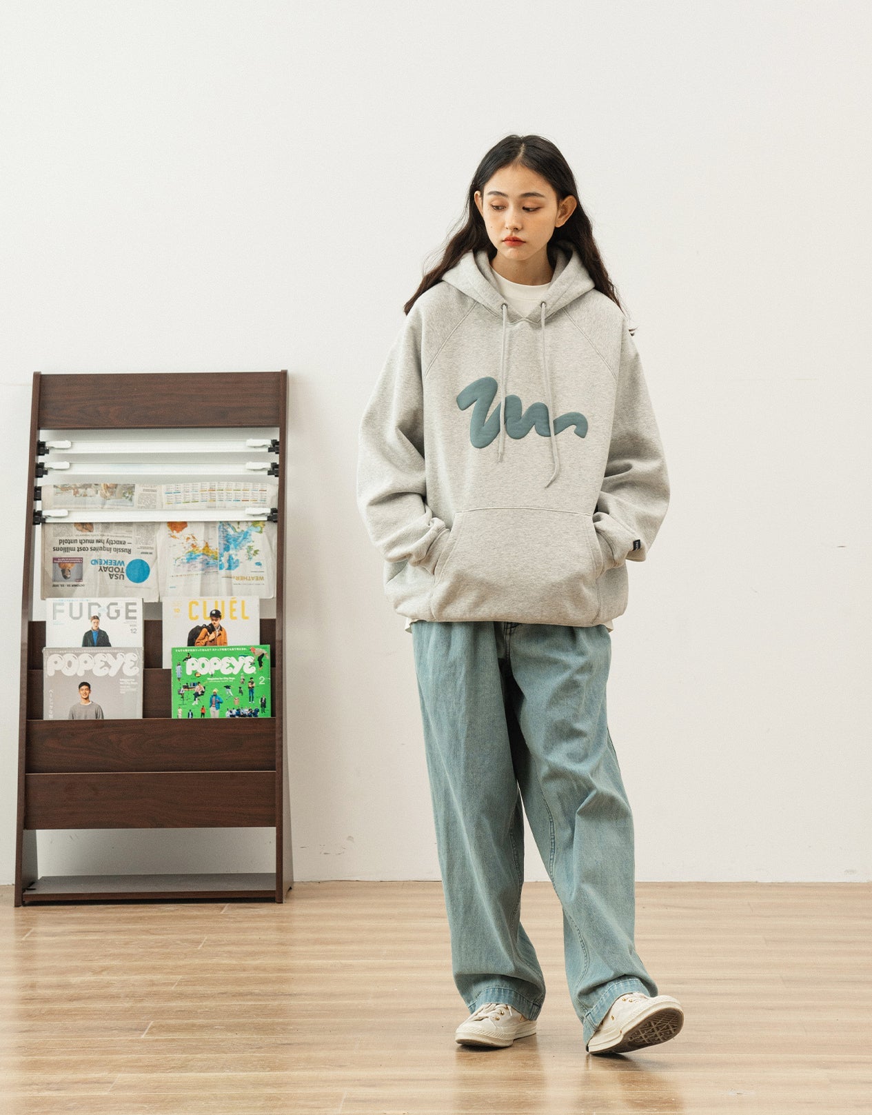 Paint color hoodie N957 - NNine