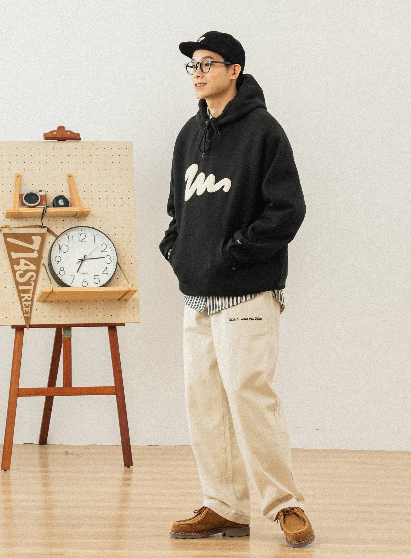 Paint color hoodie N957 - NNine