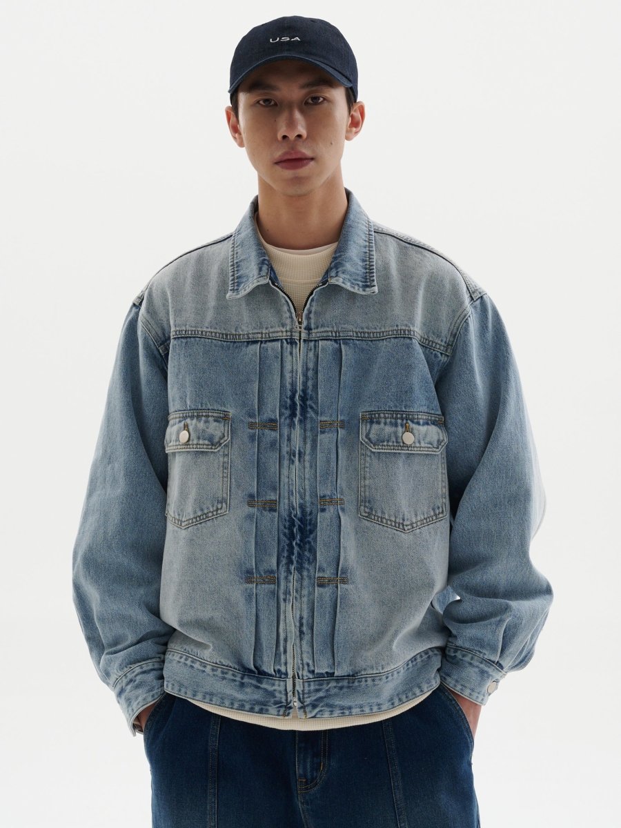 Hysteric Glamour Hysteric Glamour Damage Denim Jacket | Grailed