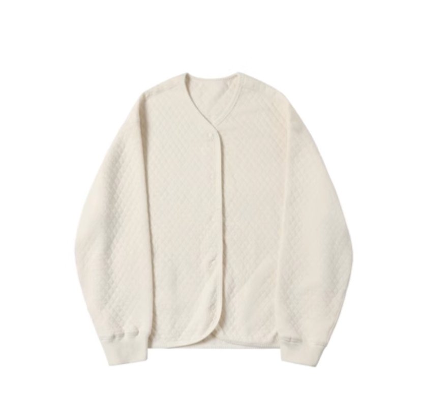 Quilting nocolor cardigan jacket N2779 - NNine
