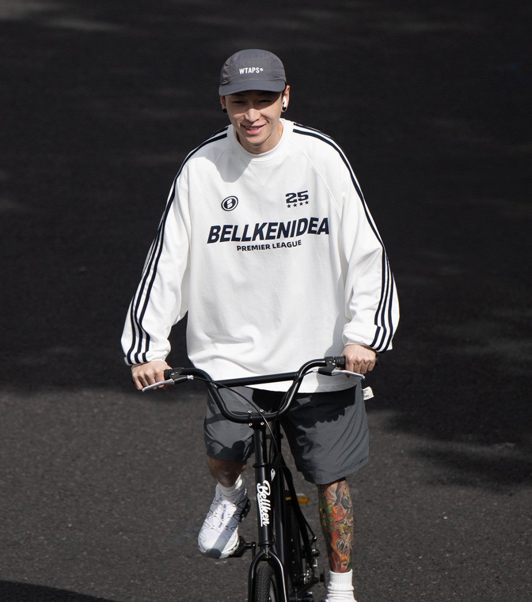 Raglan long-sleeved T-shirt WN279 - NNine