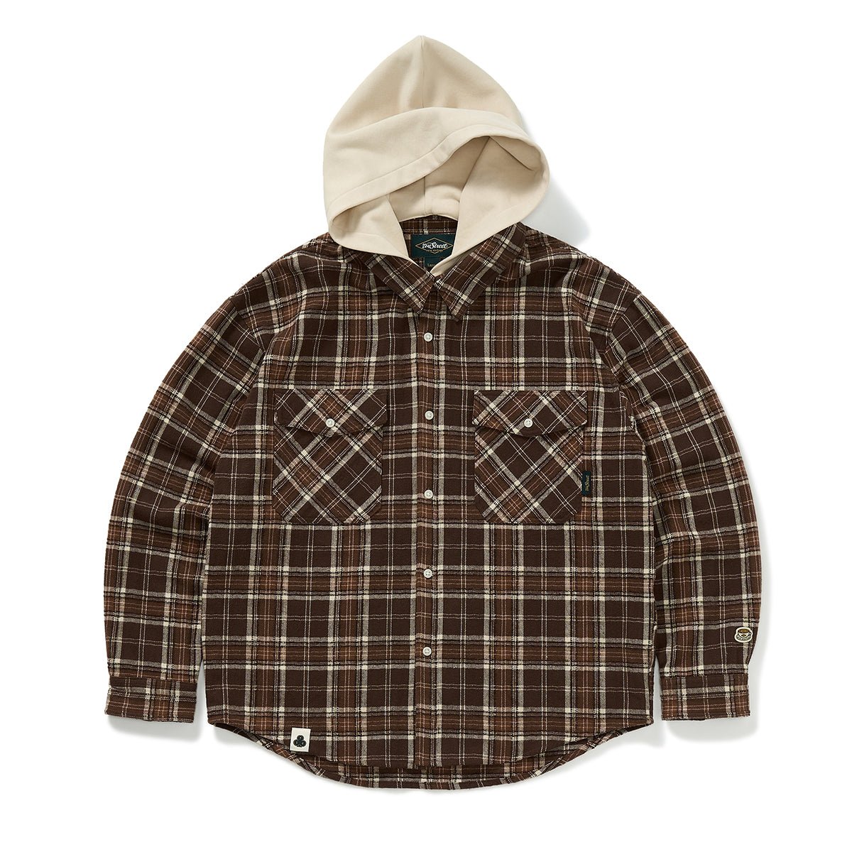 Removablehooded shirt jacket N2975 - NNine