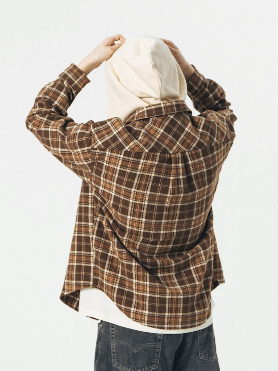 Removablehooded shirt jacket N2975 - NNine