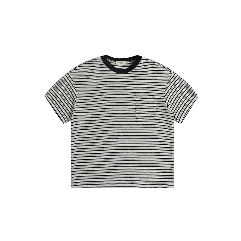 Retro border pocket T-shirt N1967 - NNine