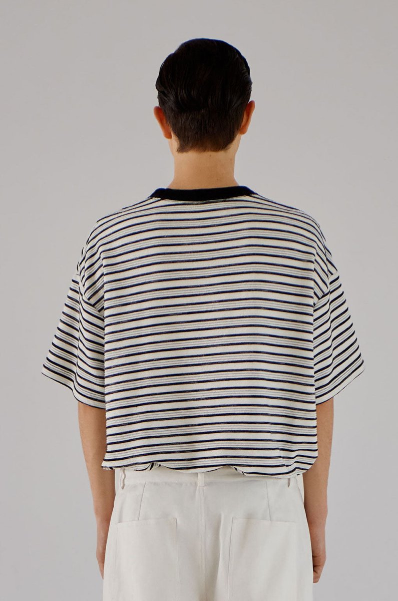 Retro border pocket T-shirt N1967 - NNine