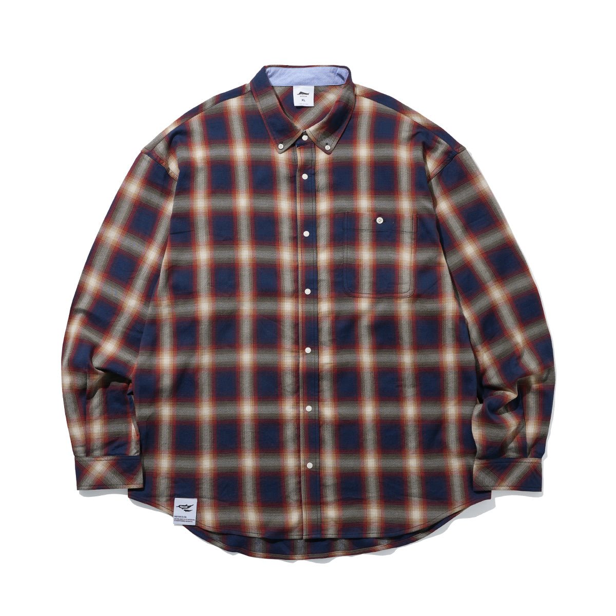 Retro Button Down　check shirt N137 - NNine