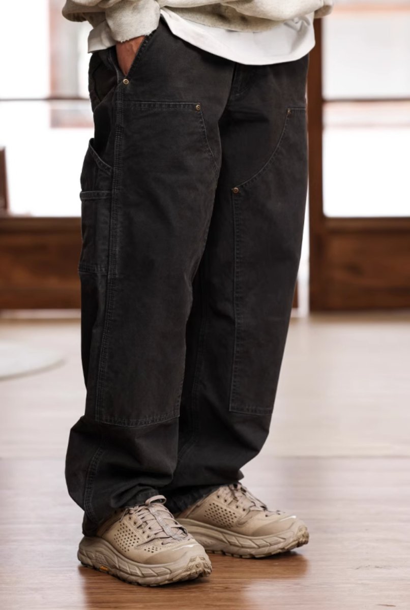 Retro multi pocket straight pants N3226 - NNine