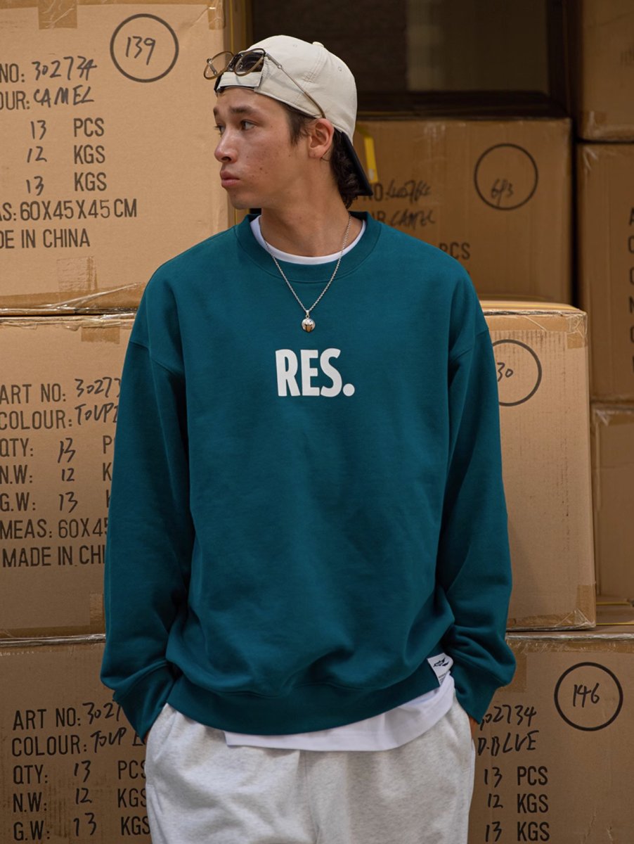 【遠赤外線効果】Retro Street Sweat Shirt N2378 - NNine