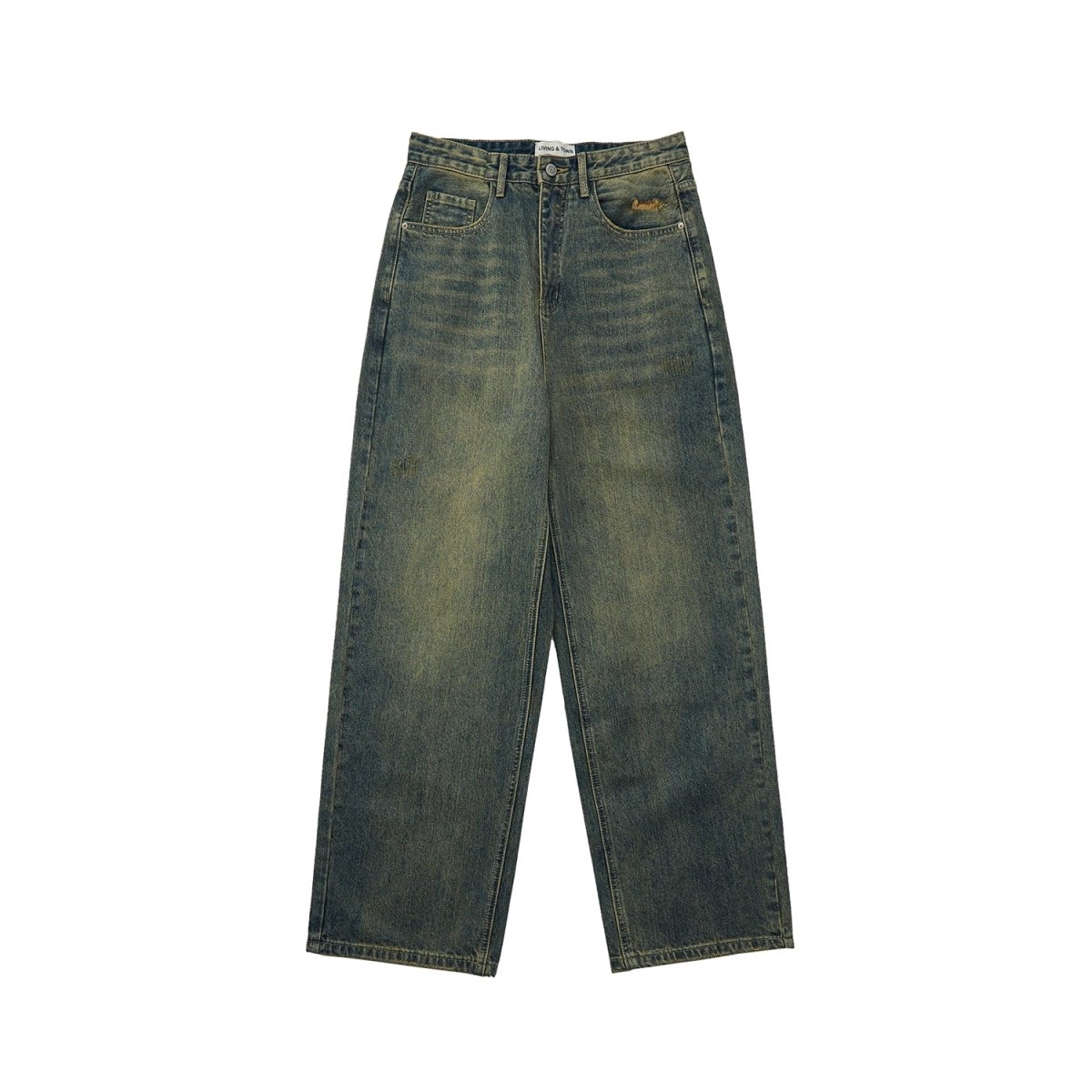 Retro wash crushed denim　N2888 - NNine