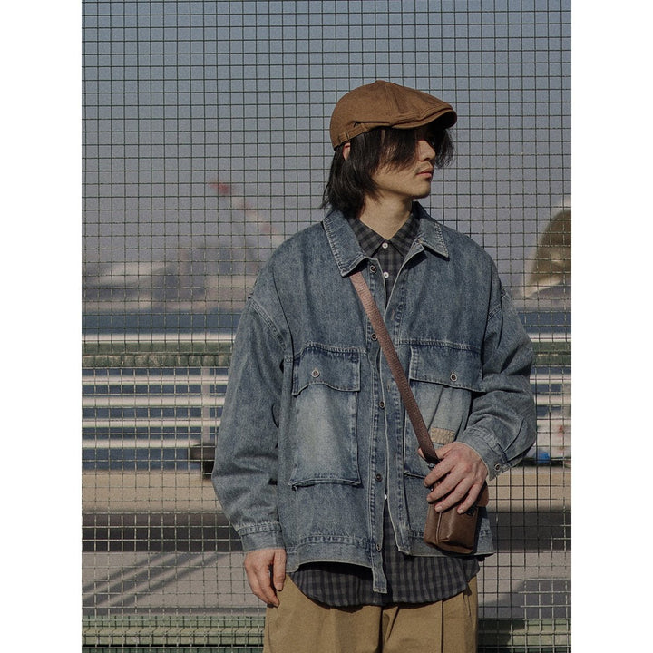 Retro wash denim jacket N1736 - NNine